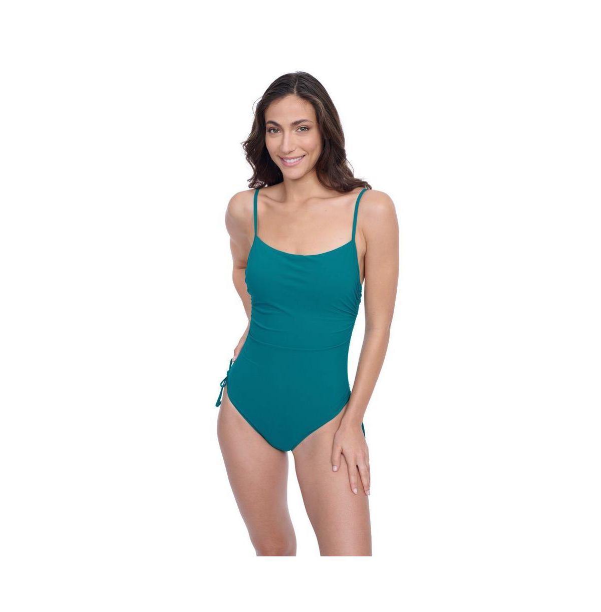 Women's Escape in Bali C-Cup Square Neck One Piece Swimsuit Product Image