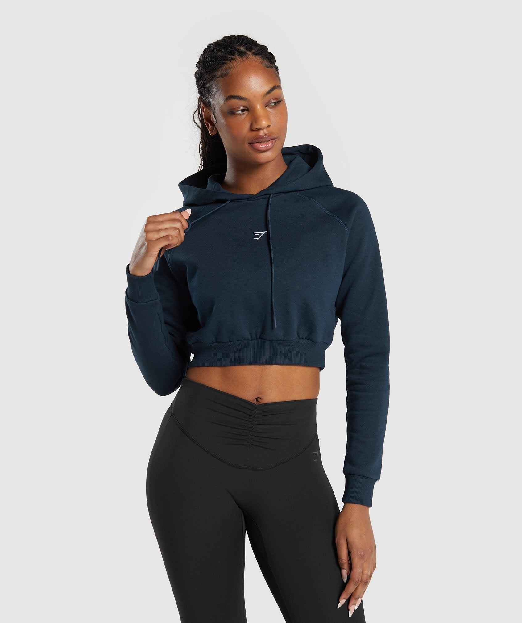 Training Fleece Cropped Hoodie Product Image