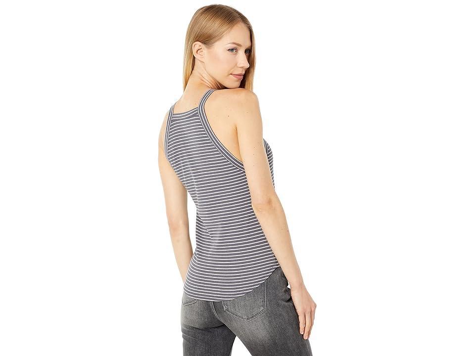 Splendid Del Sur Ribbed Tank (Lead/Stone) Women's Clothing Product Image