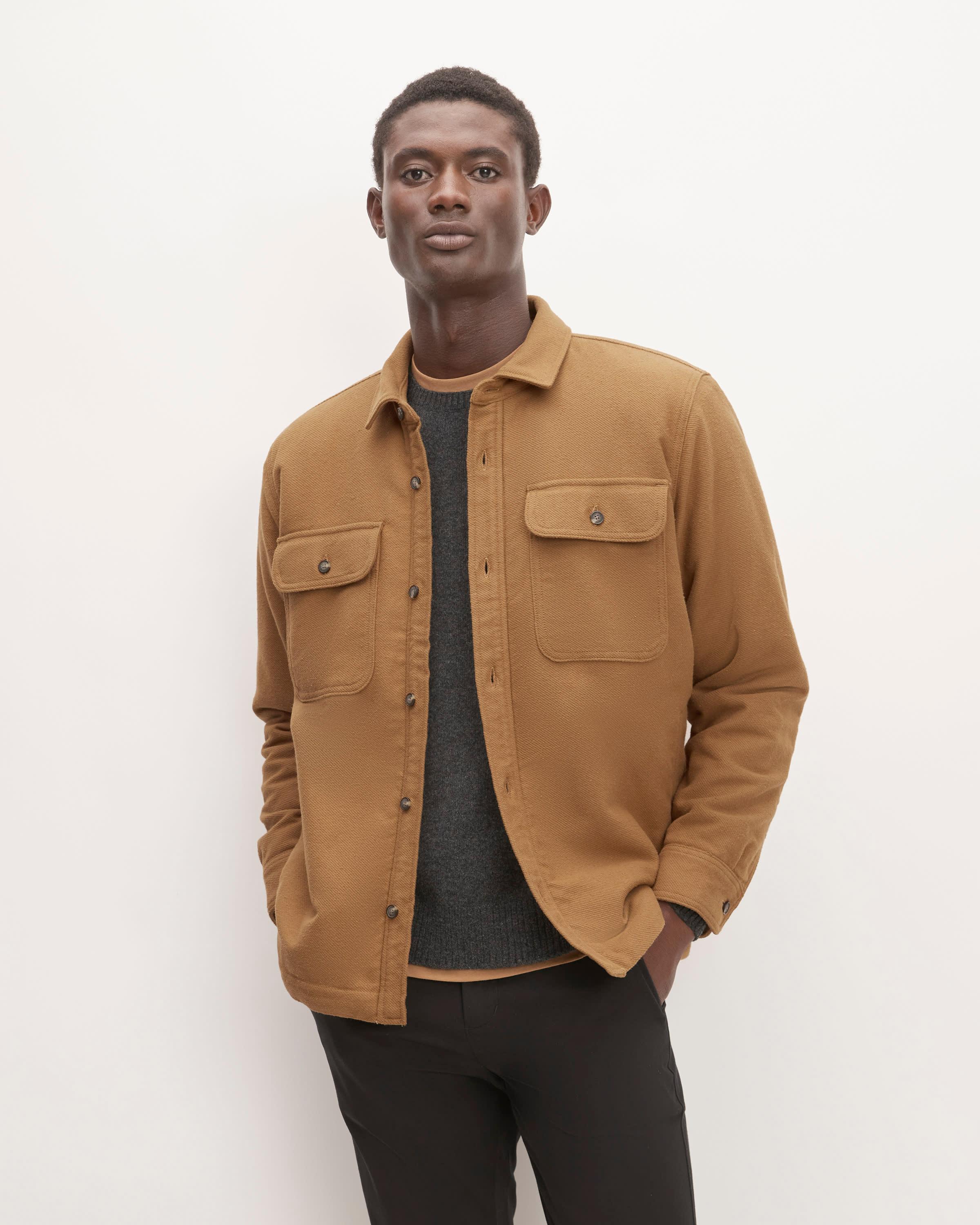 Mens ReNew Fleece-Lined Heavyweight Overshirt by Everlane Product Image