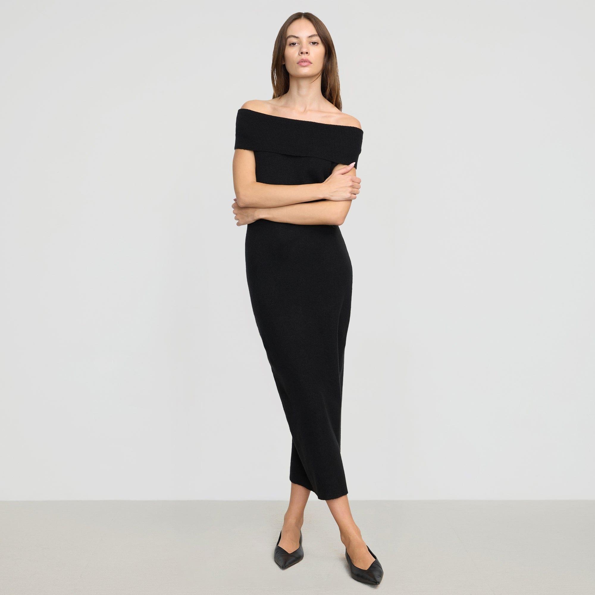 Micah Off-Shoulder Sweater Dress Product Image