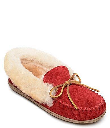 Minnetonka Alpine Genuine Shearling Slipper Product Image