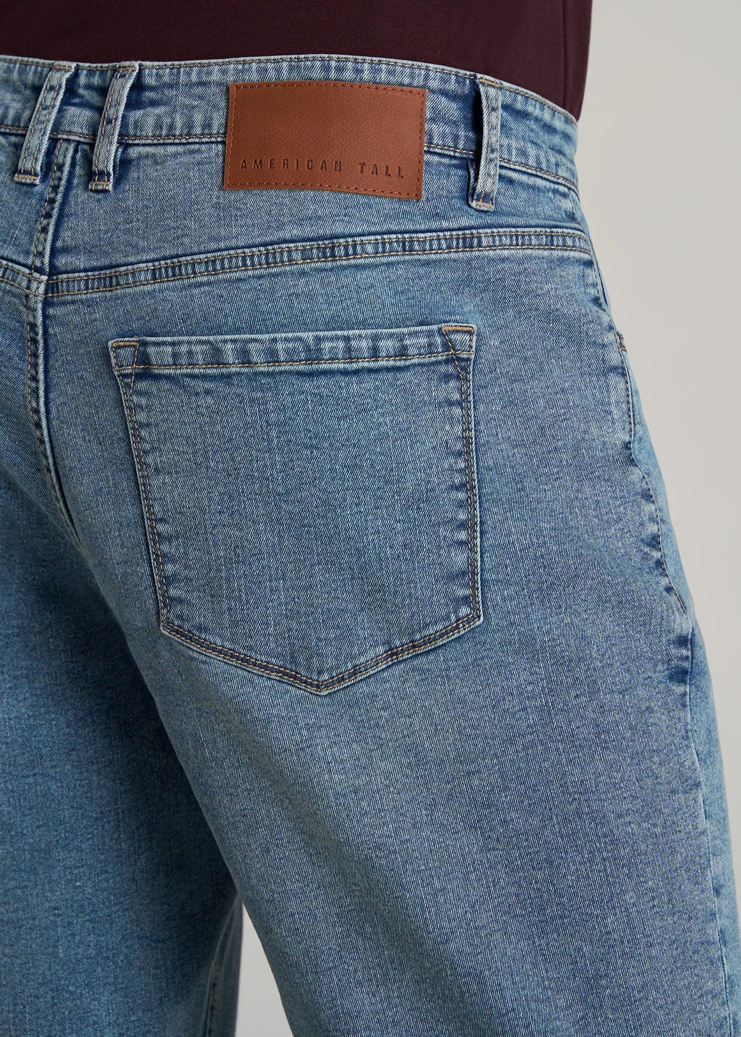 Mason RELAXED Jeans for Tall Men in Vintage Faded Blue Male Product Image