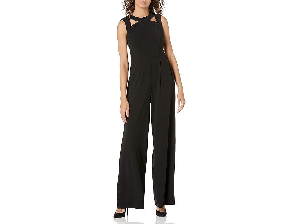 Calvin Klein Women's Sleeveless Jumpsuit with Cut Outs Women's Jumpsuit & Rompers One Piece Product Image