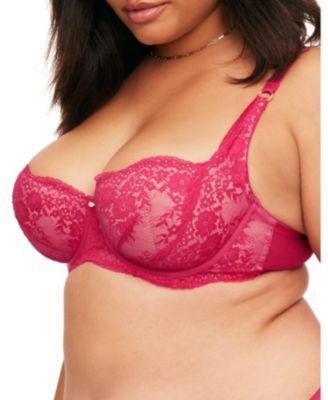 Bonnie Womens Plus-Size Contour Balconette Bra Product Image