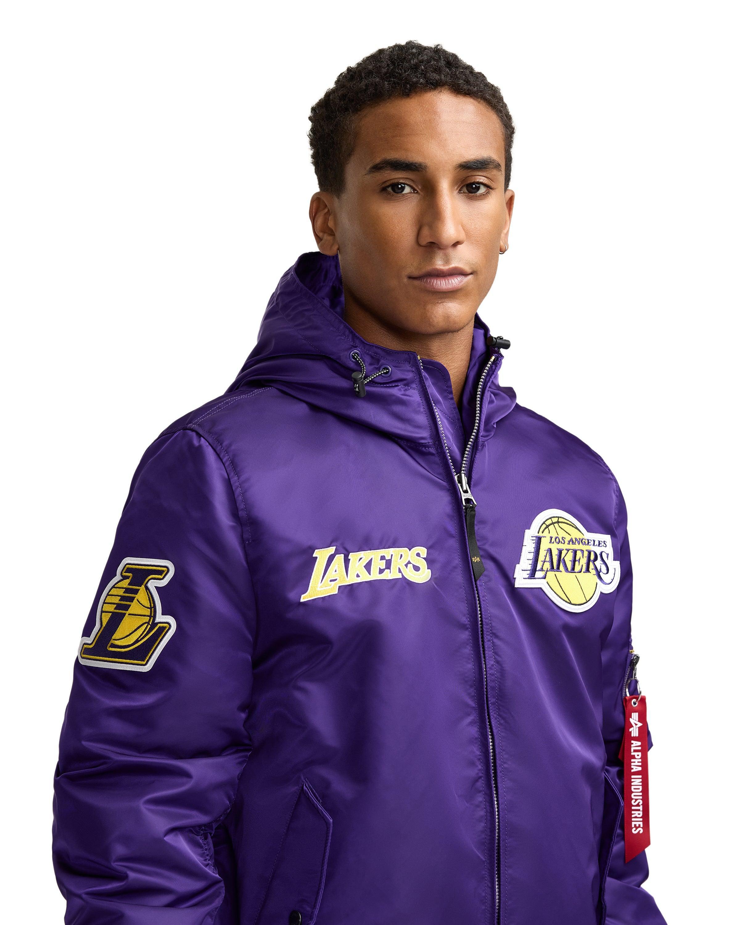 Alpha Industries x Toronto Raptors L-2B Hooded Bomber Jacket Male Product Image