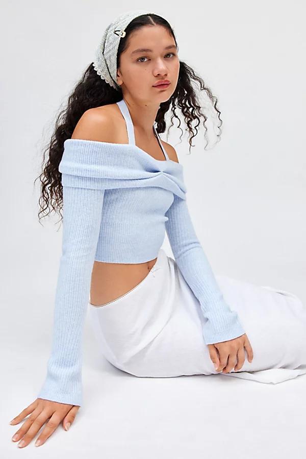 Kimchi Blue Devon Cold Shoulder Sweater Womens at Urban Outfitters Product Image