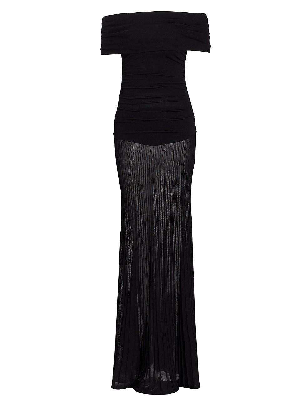 Womens Marca Off-the-Shoulder Gown Product Image