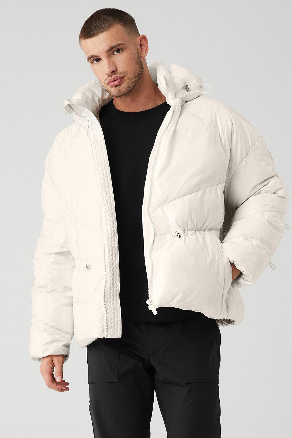 Stunner Puffer Jacket - Ivory Male Product Image