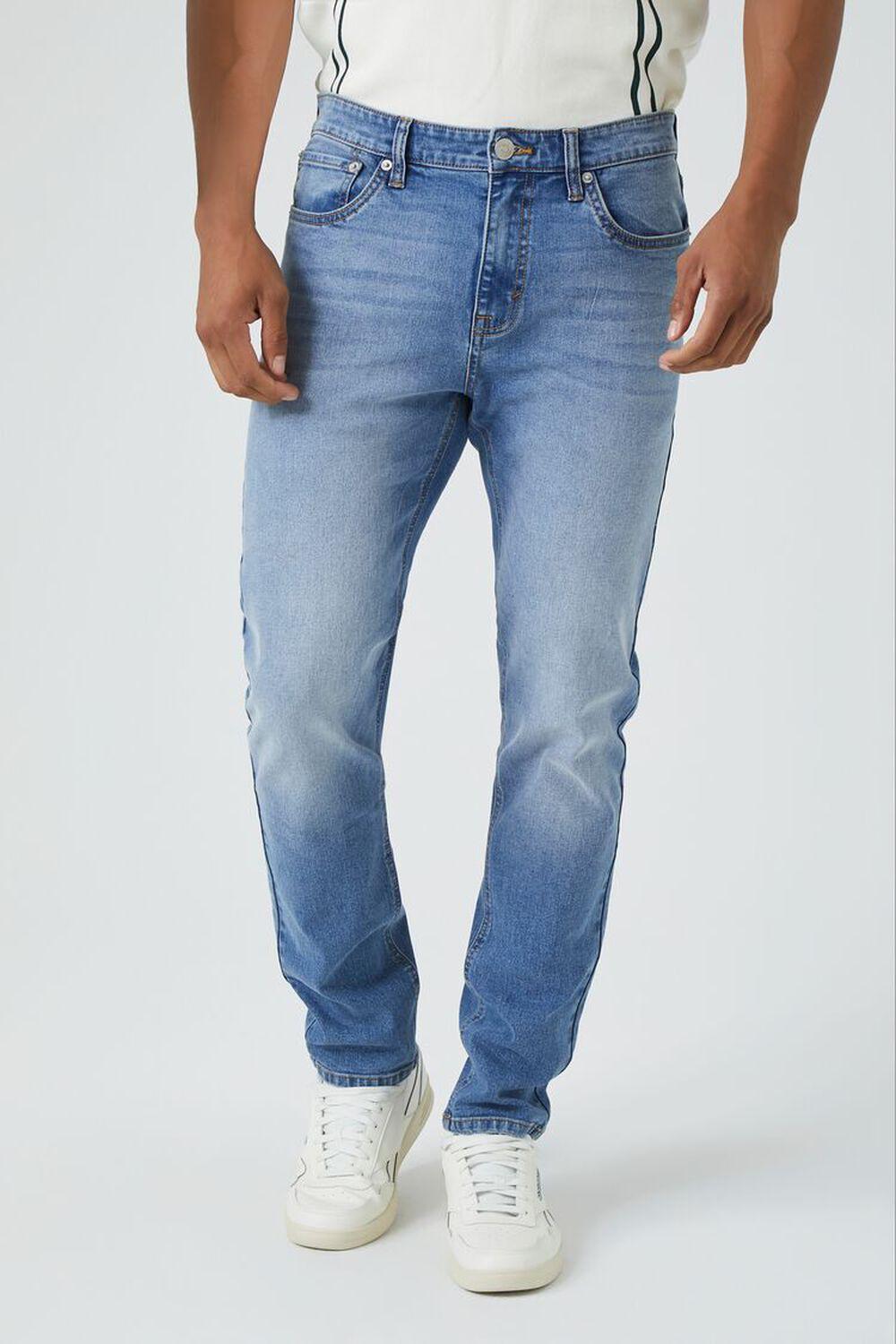 Stretch-Denim Slim-Fit Jeans | Forever 21 Product Image