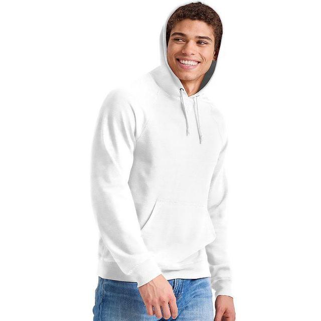 Mens Hanes Tri-Blend French Terry Pullover Hoodie Product Image