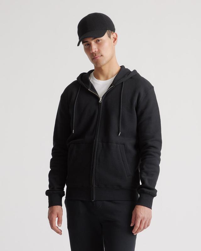 Organic Heavyweight Fleece Full-Zip Hoodie Product Image