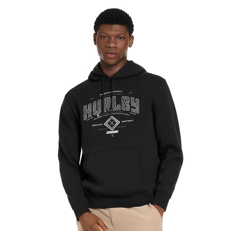 Mens Hurley Collegiate Logo Graphic Hoodie Product Image