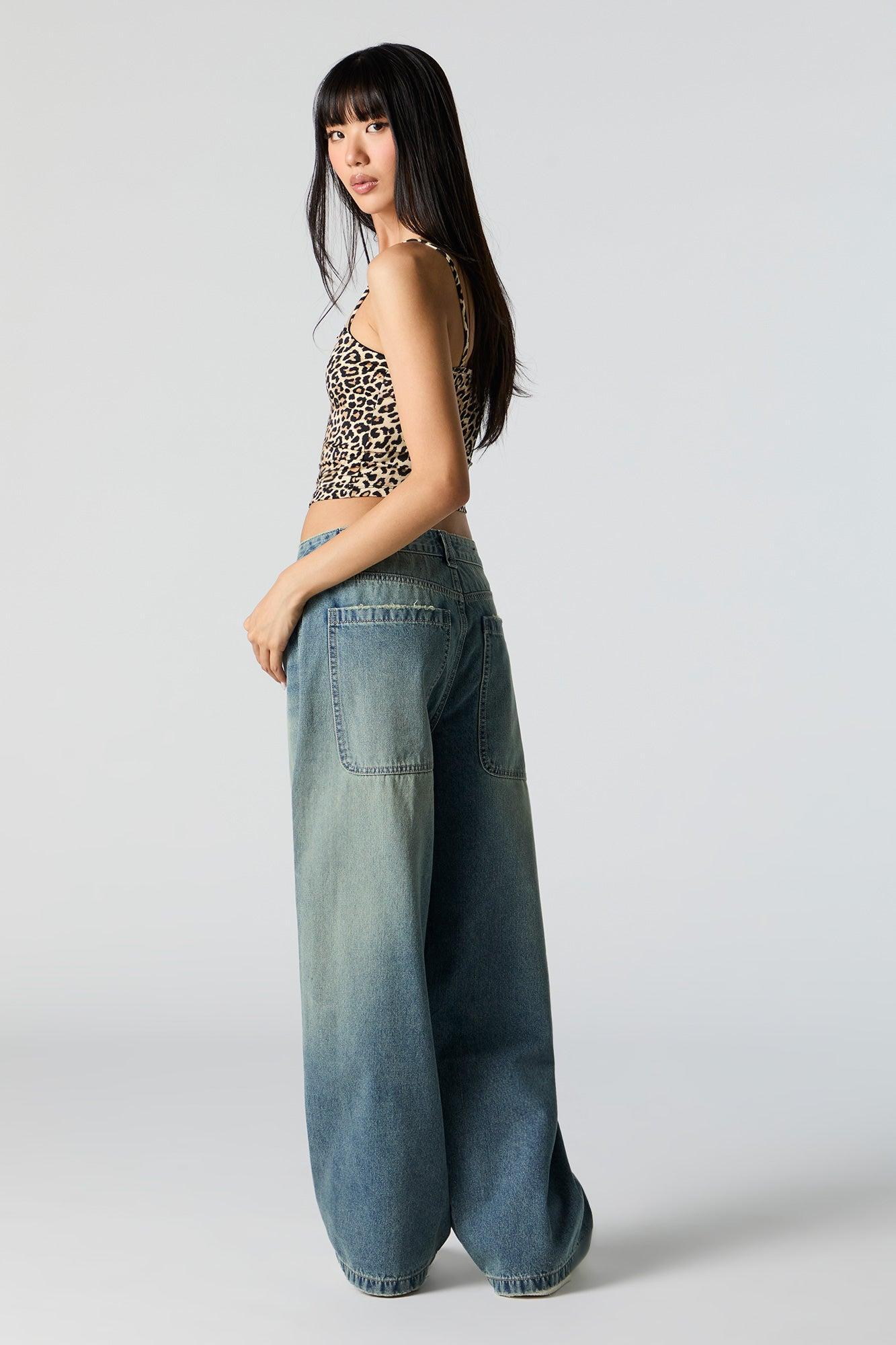 Low Rise Slouchy Oversized Jean Female Product Image