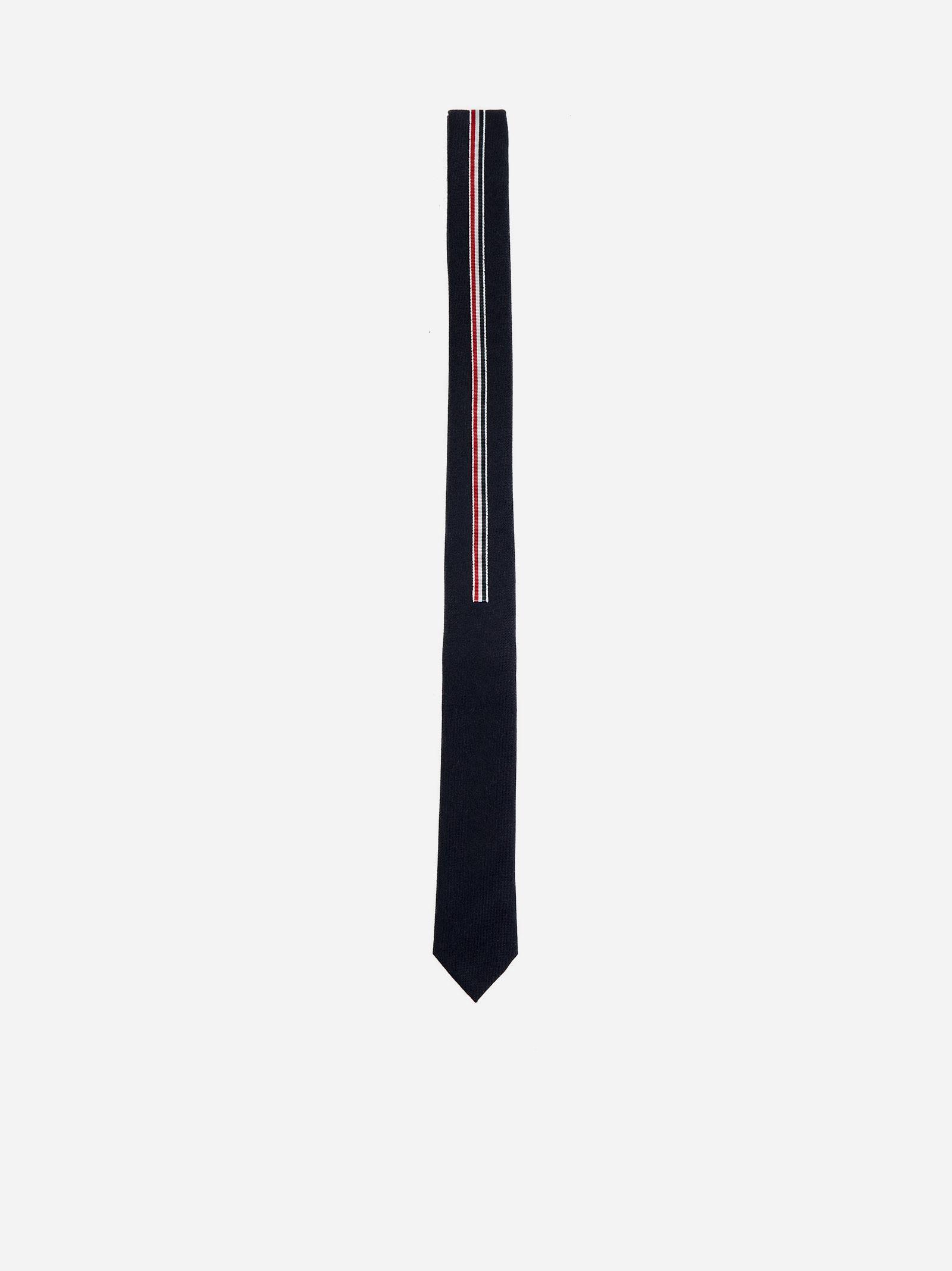 Wool Tie In Blue Product Image