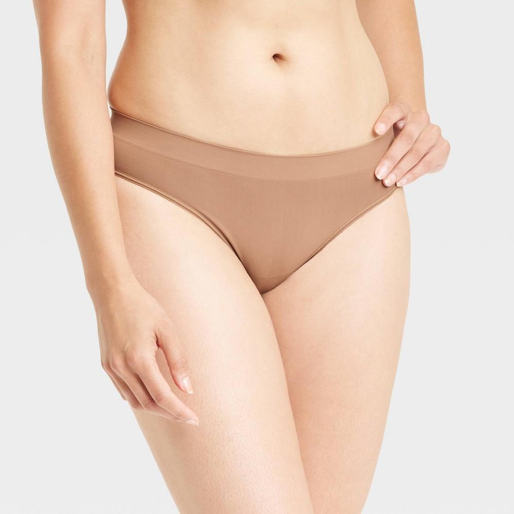 Womens Seamless Thong - Auden Toffee Crunch M Product Image