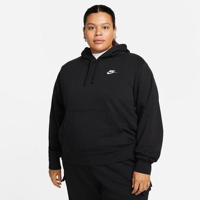 Plus Size Nike Sportswear Club Fleece Hoodie, Womens Product Image