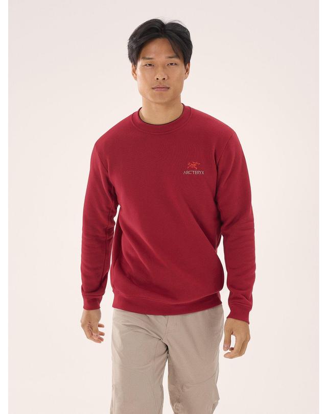 Emblem Fleece Crew Neck Pullover Men's Product Image