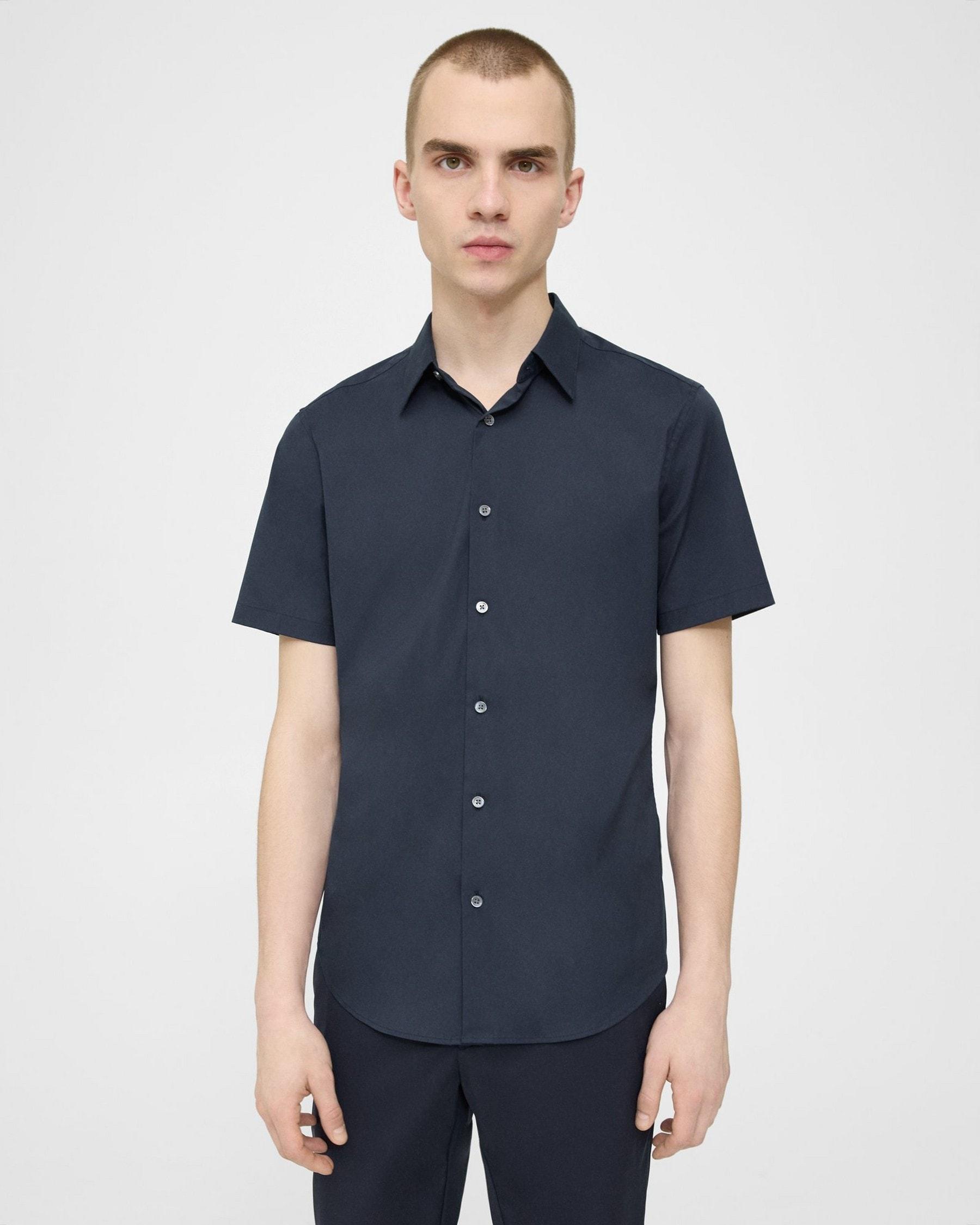 Sylvain Short-Sleeve Shirt in Good Cotton Product Image