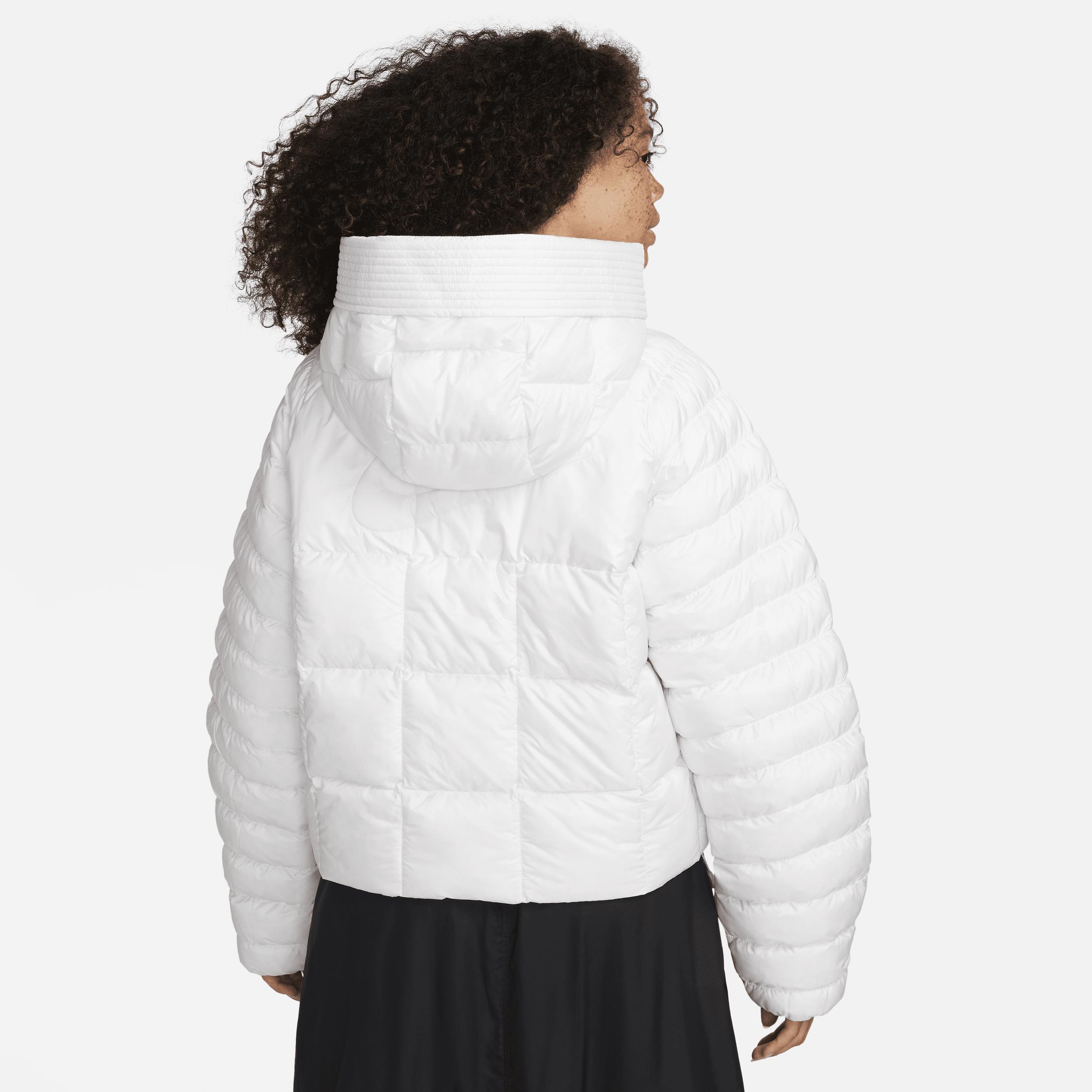 Women's Nike Sportswear Swoosh Puffer PrimaLoft® Therma-FIT Oversized Hooded Jacket Product Image