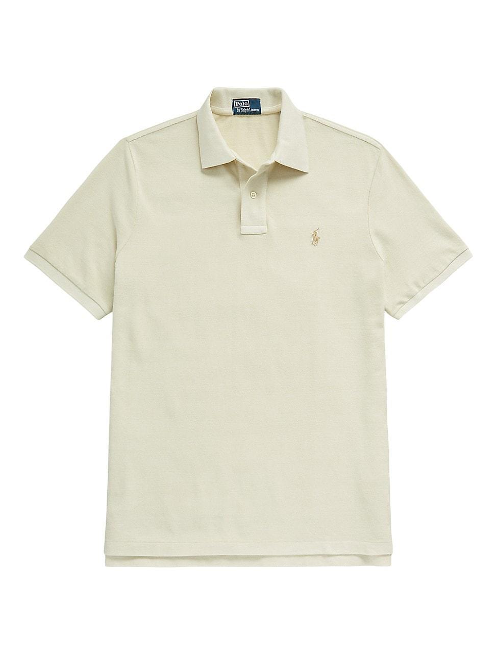 Mens Cotton Polo Shirt Product Image