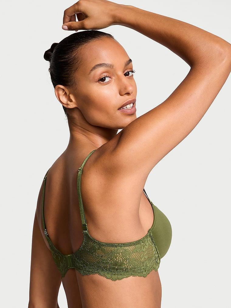 Smooth & Lace Lightly Lined Classic Coverage Demi Bra Product Image