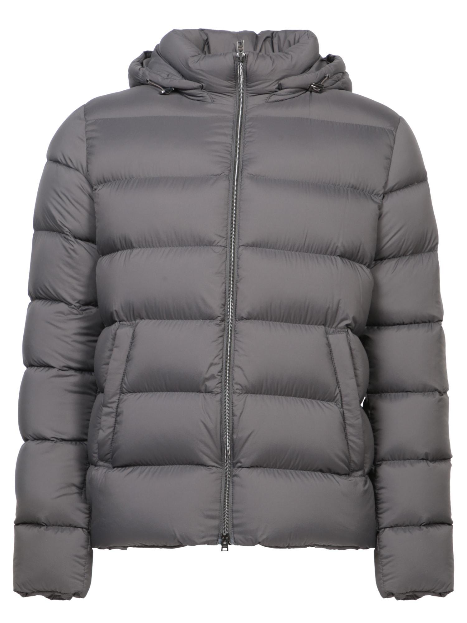 HERNO Supermatt Grey Down Jacket Product Image