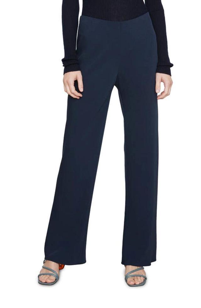 Bias Cut High Waist Pants In Coastal Product Image