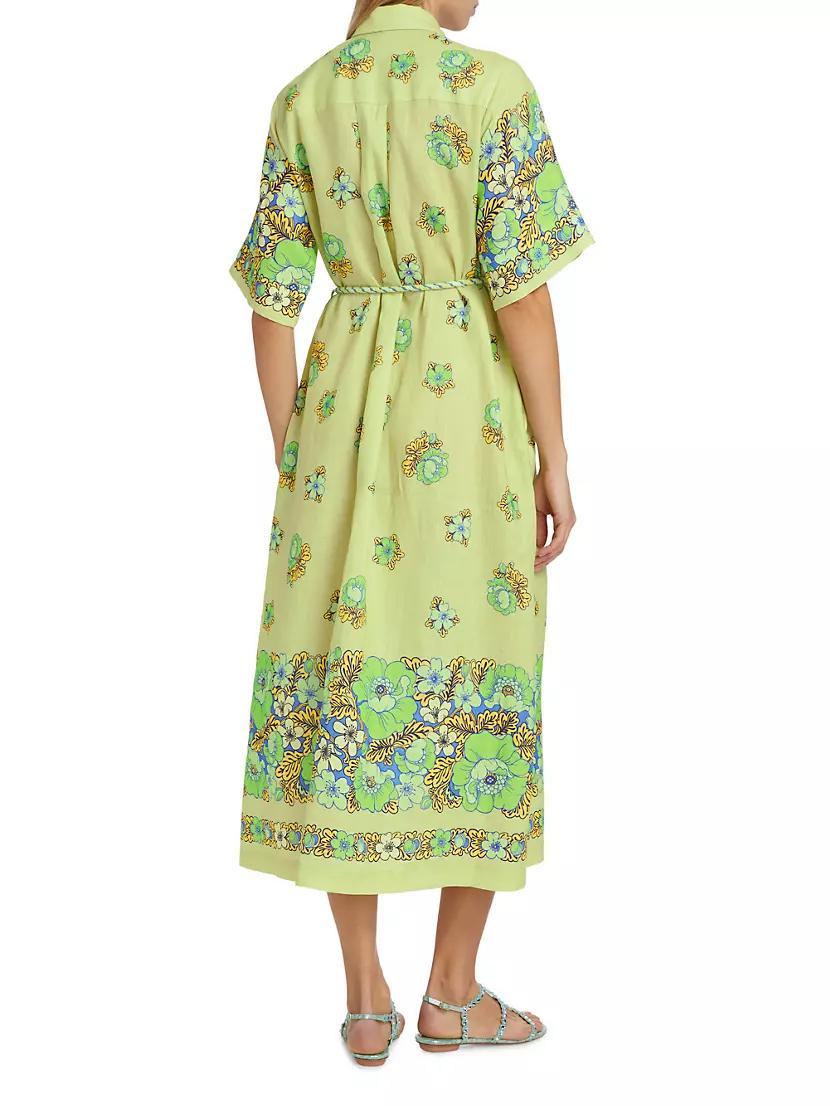 Hotel Paradiso Velma Linen Shirtdress Product Image