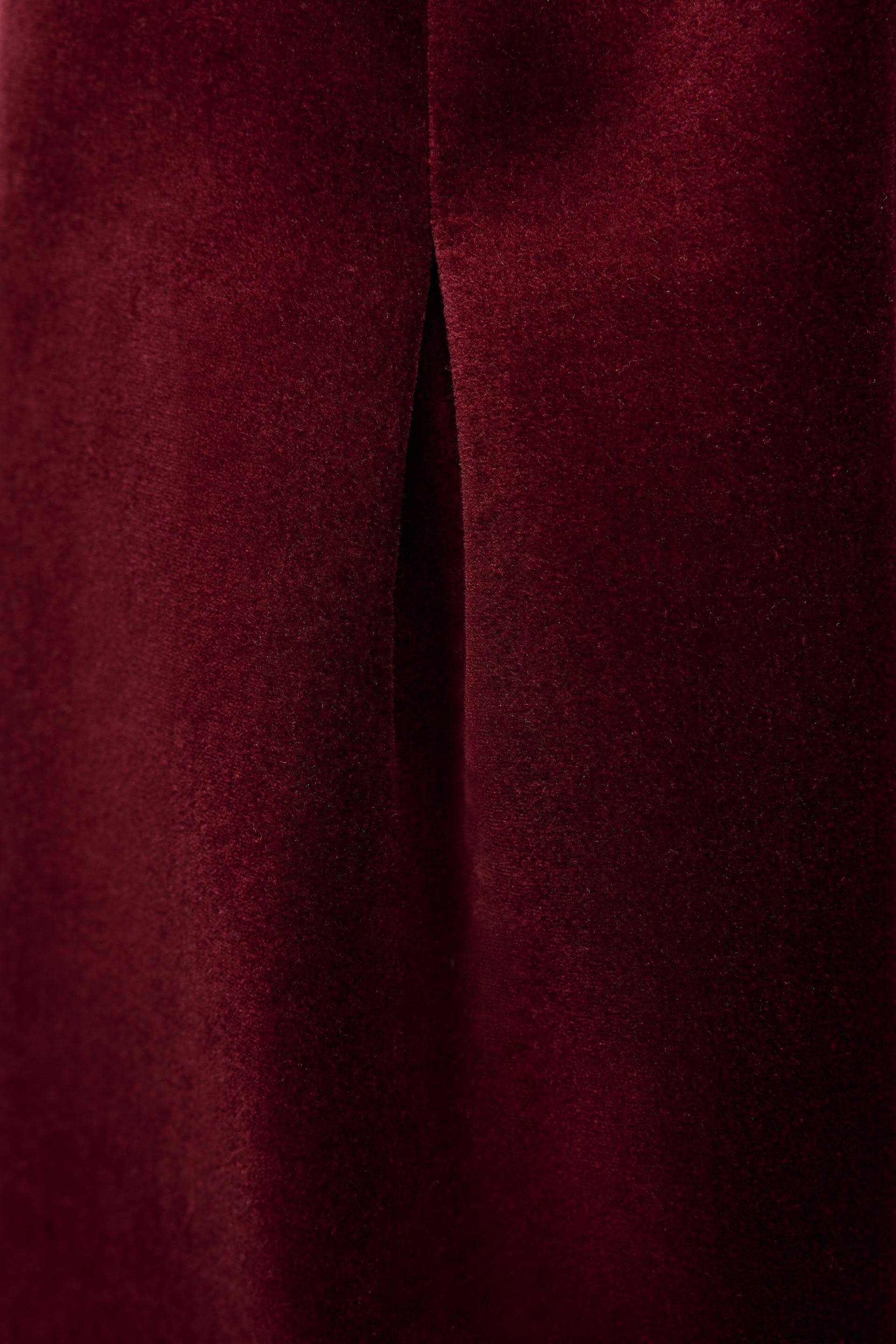 SHORT VELVET DRESS Product Image