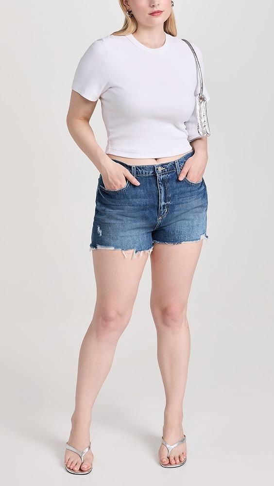 L'AGENCE Clark Shorts | Shopbop Product Image