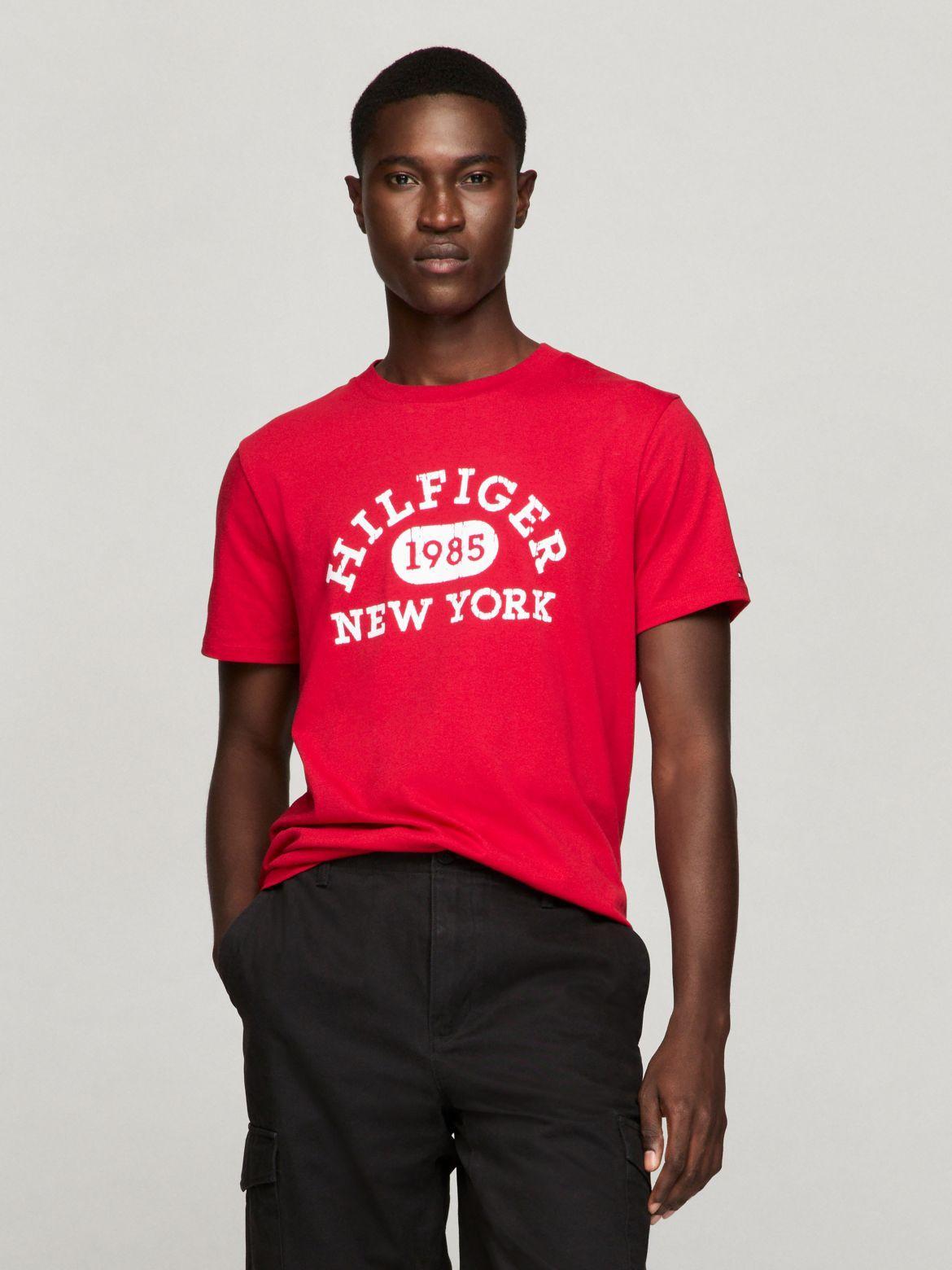 Tommy Hilfiger Men's Varsity Monotype Logo T-Shirt Product Image