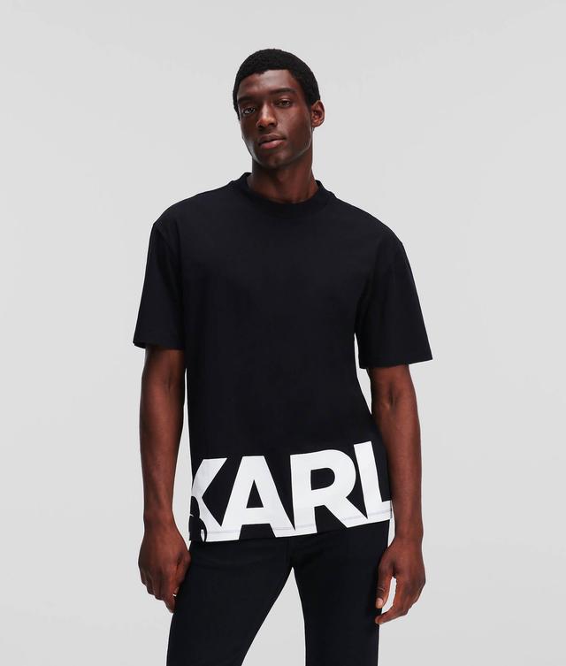 KARL LOGO HEM T-SHIRT Product Image