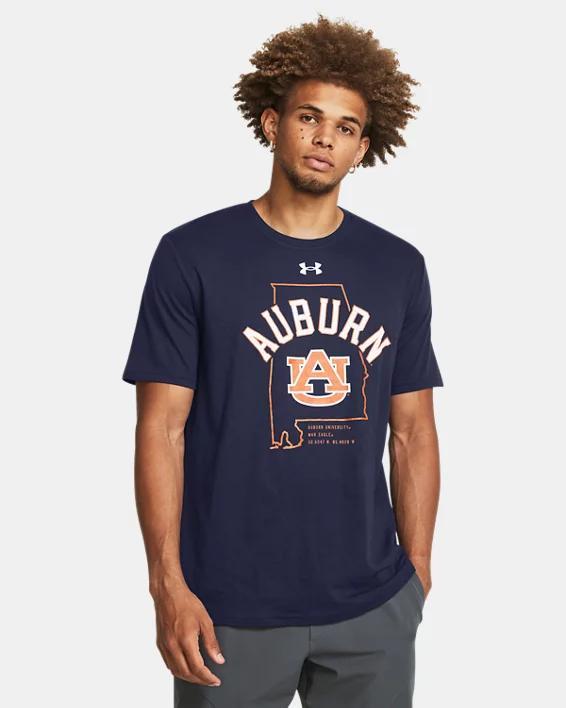 Men's UA Performance Cotton Collegiate Short Sleeve Product Image