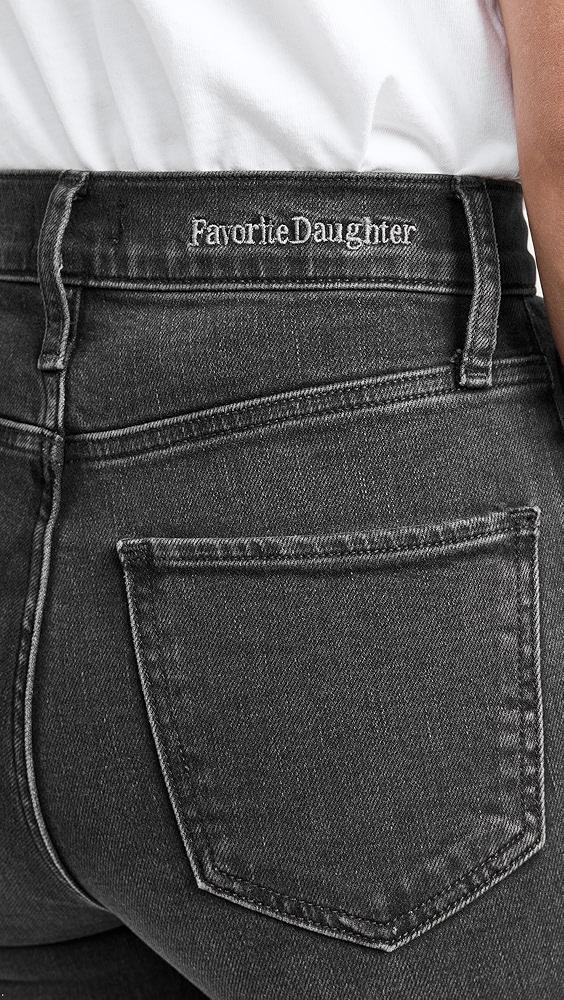 Favorite Daughter Petite Valentina Shortie Jeans | Shopbop Product Image