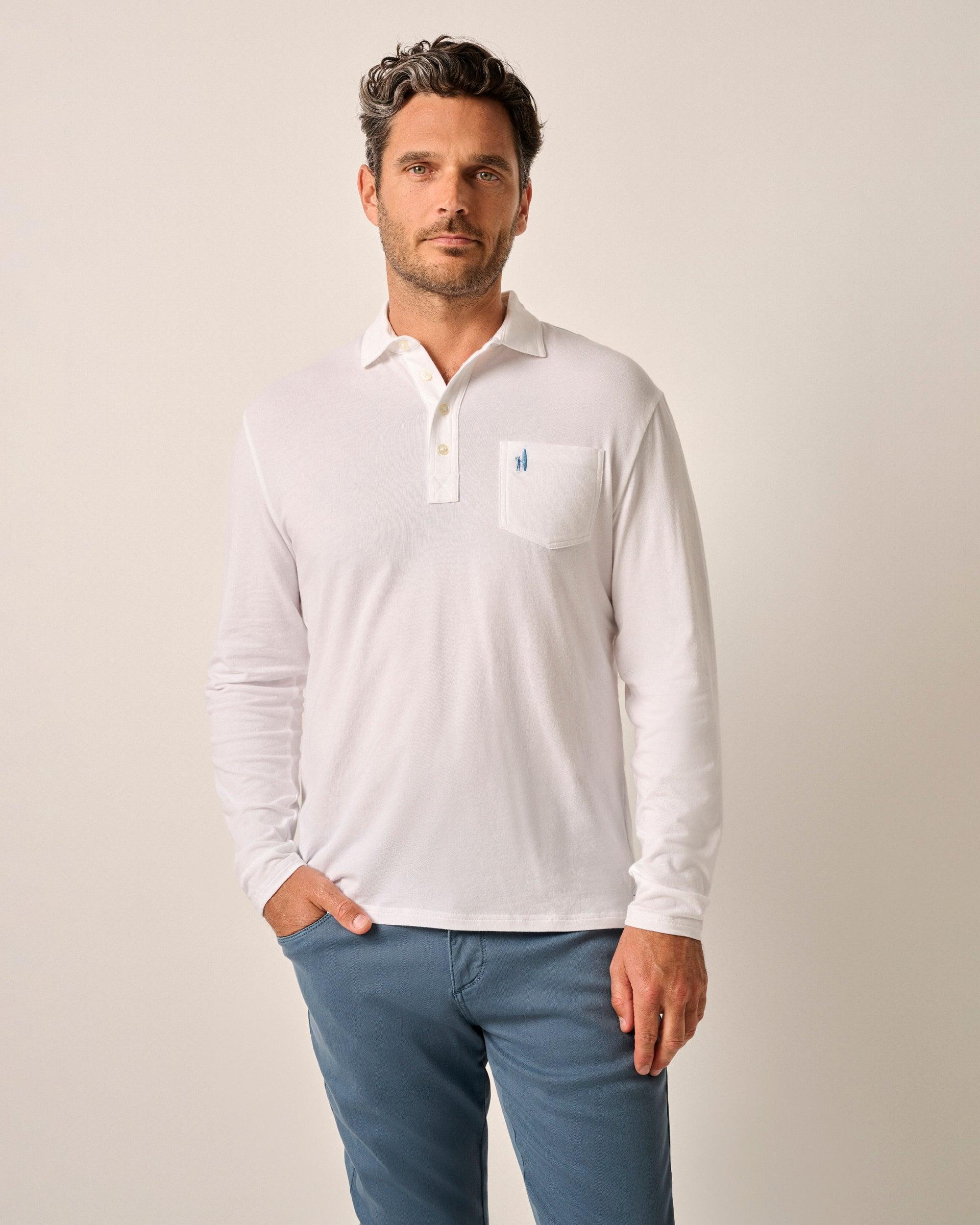 johnnie-O Original 4-Button Polo - Cutler Long Sleeve Product Image