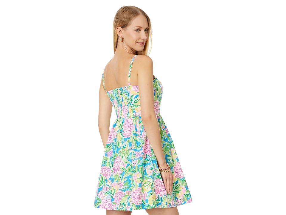 Lilly Pulitzer Ilana Cotton Sundress Grove Garden) Women's Dress Product Image