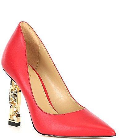 MICHAEL Michael Kors Tenley Pump (Crimson) Women's Shoes Product Image