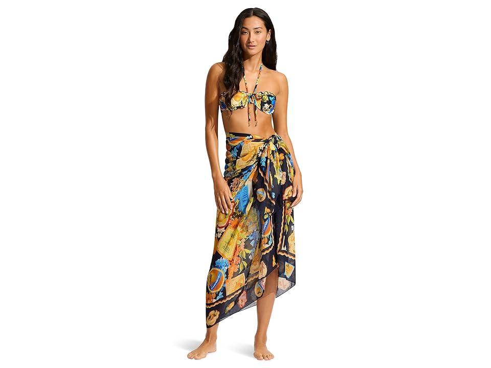 Seafolly Ciao Bella Ciao Bella Sarong Women's Swimwear Product Image