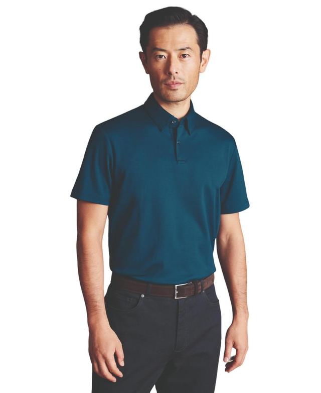 Charles Tyrwhitt Mens Plain Short Sleeve Jersey Polo Product Image