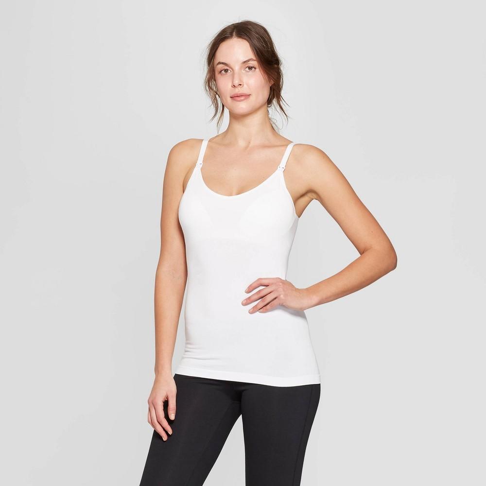 Womens Nursing Seamless Cami - Auden Fresh White XS Product Image