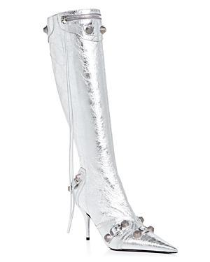 Balenciaga Womens Cagole High Heel Boots Product Image