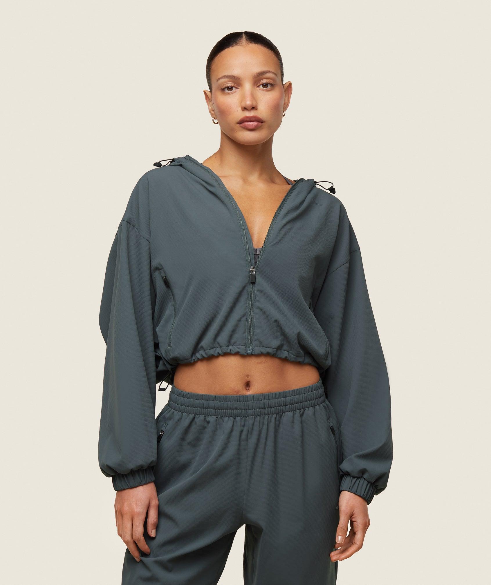 everywear Cropped Lightweight Jacket Product Image