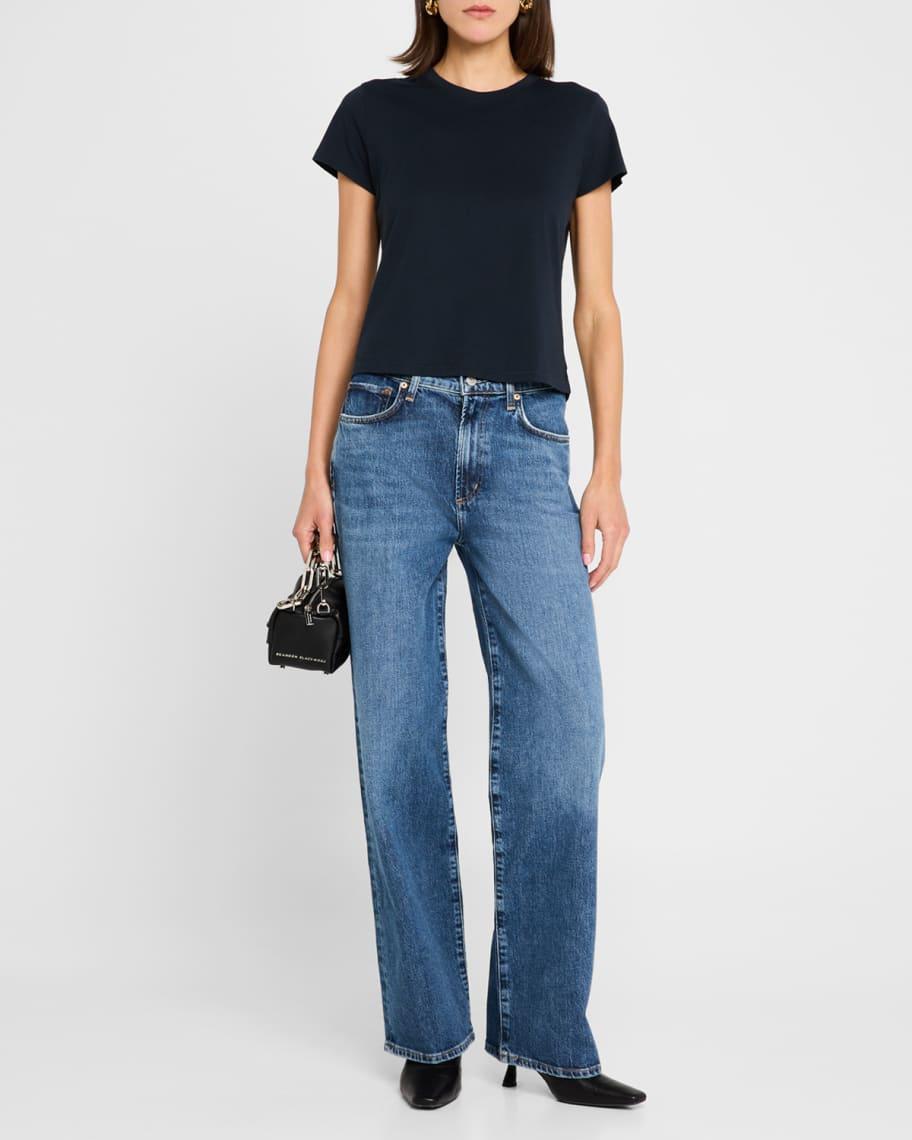 Harper Mid-Rise Relaxed Straight Jeans product image