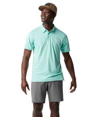 Columbia Mens Carter Short Sleeve Performance Crest Polo Product Image