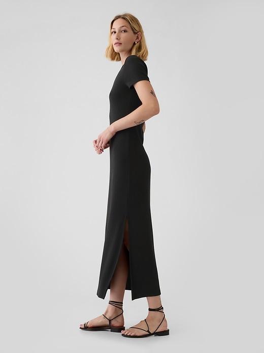 Modern Rib Maxi T-Shirt Dress Product Image