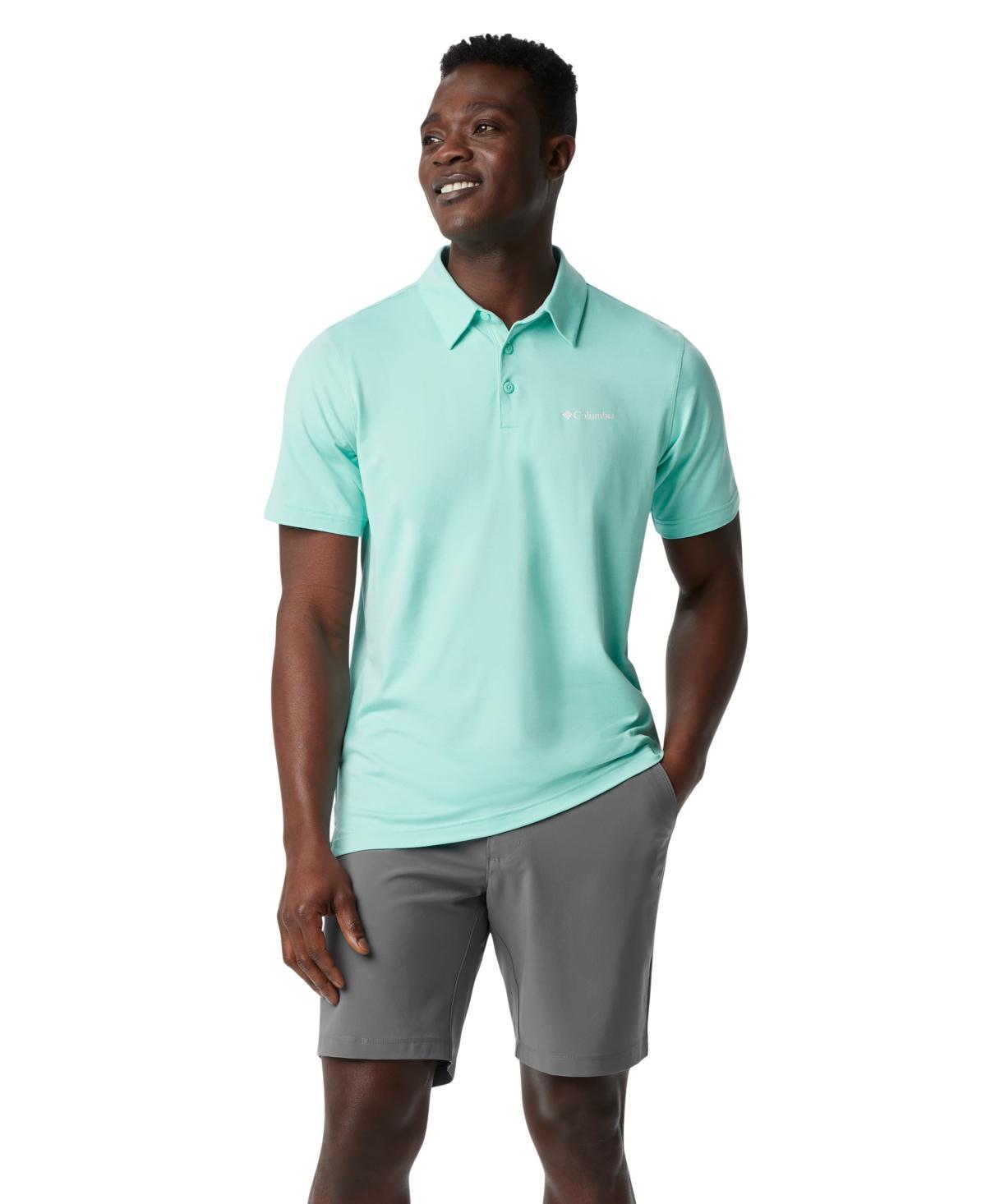 Columbia Mens Carter Short Sleeve Performance Crest Polo Product Image