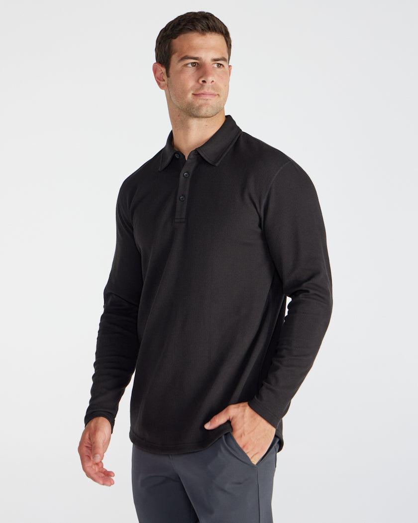 Thermal Long Sleeve Polo Product Image