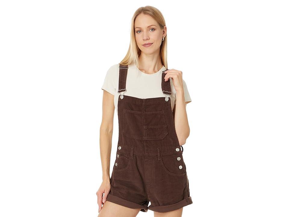 Free People Ziggy Cord Shortall (Barnwood) Women's Overalls One Piece Product Image