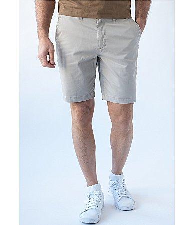 Devil-Dog Dungarees 9 Slim Straight Leg Stretch Cotton Chino Shorts in Putty at Nordstrom, Size 34 Product Image